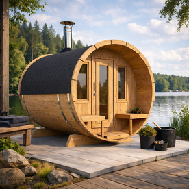 Bastutunna Deluxe med veranda